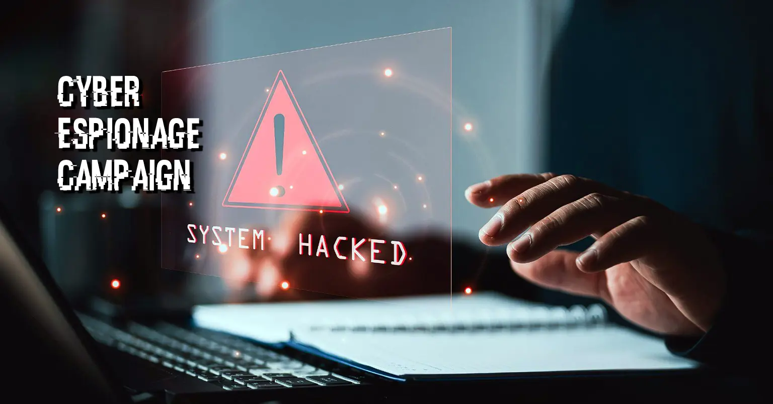Cyber Espionage Campaign Cover